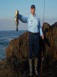 Mike Dufish landed a 3-12 calico bass using a WildEye Sardine at Palos Verdes 6/26/2021 