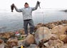 Mike Dufish caught 6 tacos worth the opaleye at Palos Verdes 1/29/2022