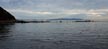 View of San Pedro Channel between Palos Verdes and Catalina Island 1/29/2022