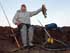 Mike Dufish and his 4 lb 4 oz calico bass caught at Palos Verdes 5/14/2022