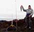 Mike Dufish caught an early season 15-inch calico bass at Palos Verdes 4/8/2023 