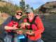 Brad and Doug R. on a float trip down a river somewhere in North America 5/2017