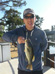 James S's largemouth he caught at Lake San Marcos 4/3/2014