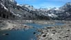 Jim L. took this photo of Lake Sabrina 5/2/2014.  At least there is a little snow back there.