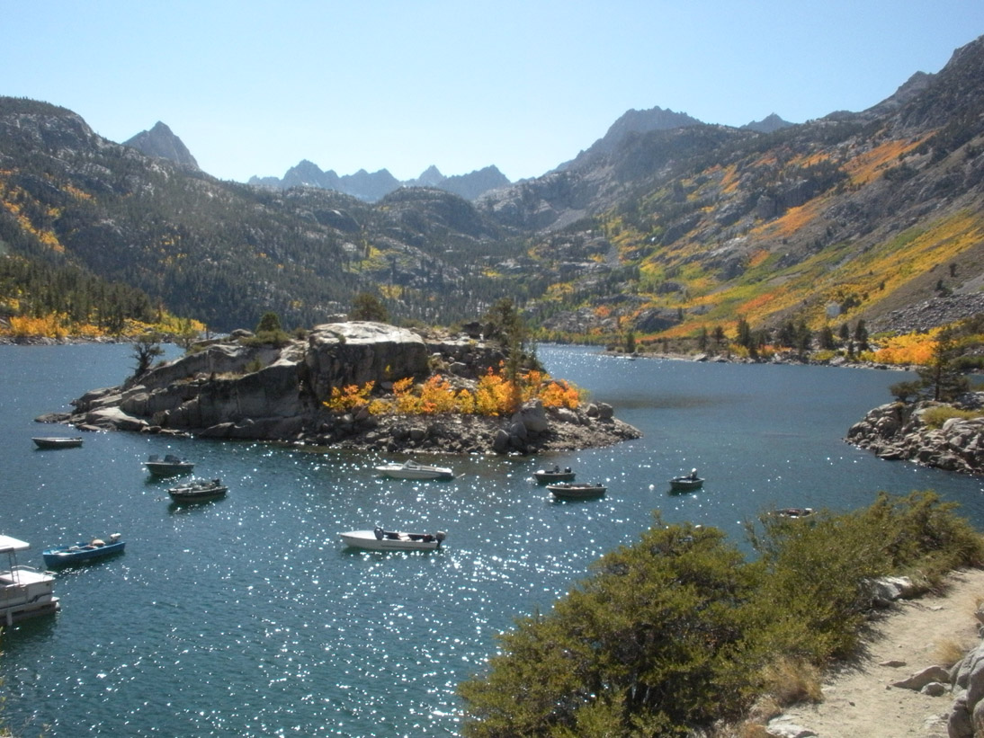 Jim L. at Lake Sabrina 9/26/2009.