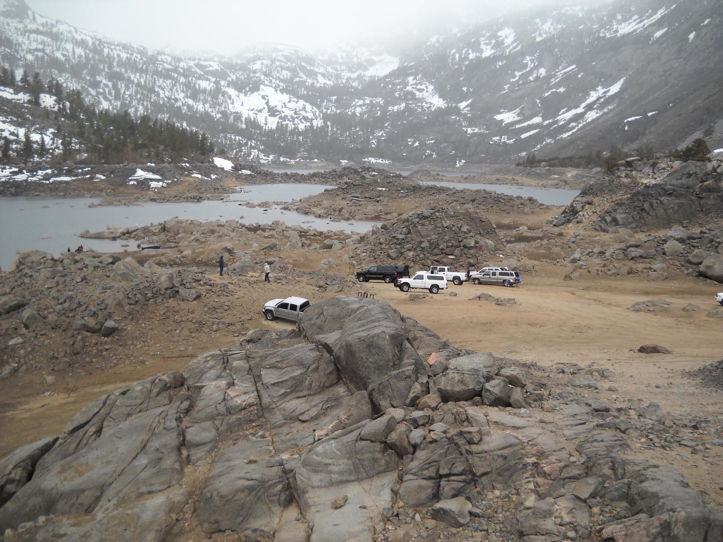 Lake Sabrina as viewed June 4, 2011 by Jim L.