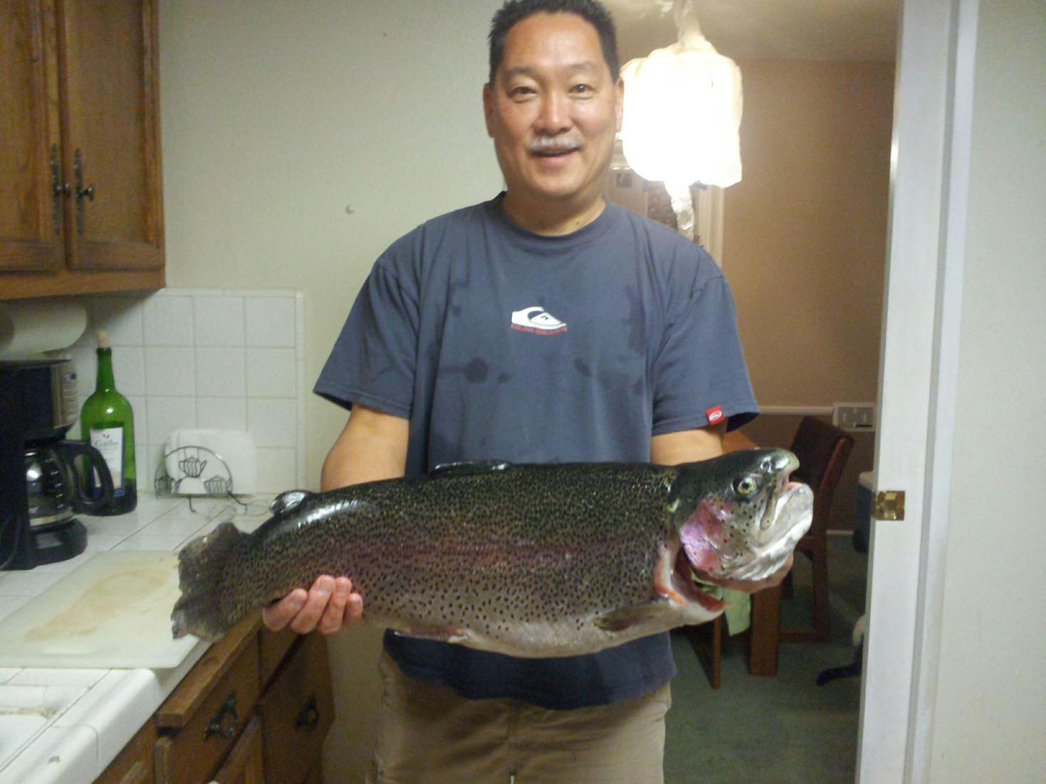 Ray I. caught this monster at his secret lake 1/2014 
