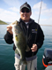 Wook was guided to a big fat largemouth at Diamond Valley Lake 4/10/2010
