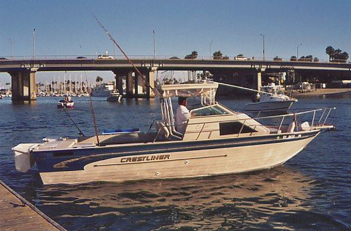 Ralphie's boat, The S.S. Crestliner, 8/3/2003