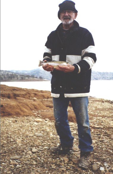 Dufish's Dad caught the only trout between the two at Glory Hole, Melones Reservoir 11/27/1998