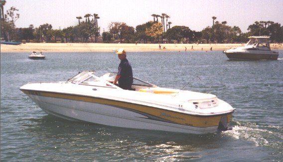 Breakwall Darryl's new boat, the S.S. Chaparral, 5/11/2002