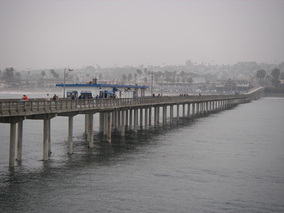 Ocean Beach Pier in San Diego 1/9/2009.