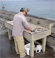 Everybody limited out on mackerel, sardines and white croaker at Ocean Beach Pier 1/9/2009. 