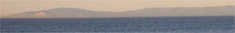Catalina Island as seen from Sargo Point, Laguna Beach 1/30/2009. 