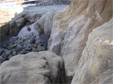 The Dreaded Hump at Two Rock Point, Laguna Beach.  Watch your step or you will slip to the rocks below, 1/30/2009. 