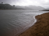 Rain squall at Lake Wohlford 2/6/2009