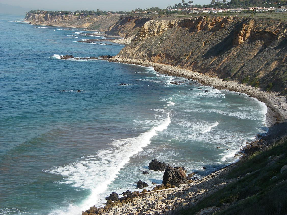 View looking north from Point Vicente, Palos Verdes 3/25/2009