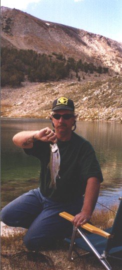 Breakwall Darryl's Funnel Lake rainbow trout, 9/15/1999