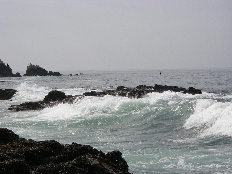 Sargo Point rough seas 4/2007.