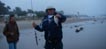 Mike Dufish caught a 1-taco barred surfpurch at Carpinteria 8/10/2011