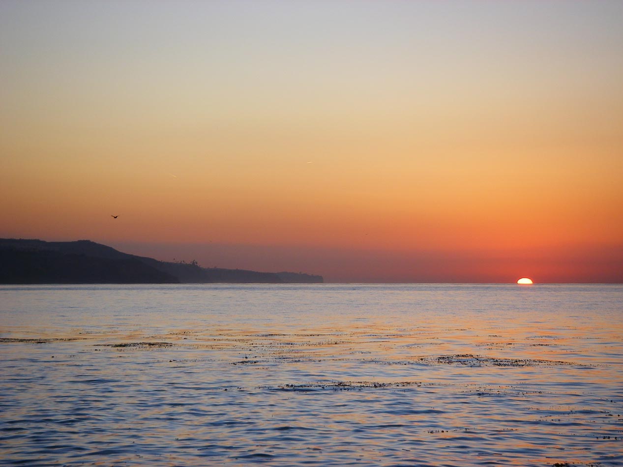 Sunrise near Abalone Cove, Palos Verdes 12/21/2011