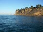 Swell 2 to 3 feet at the points of Palos Verdes too rough to fish 10/24/2012