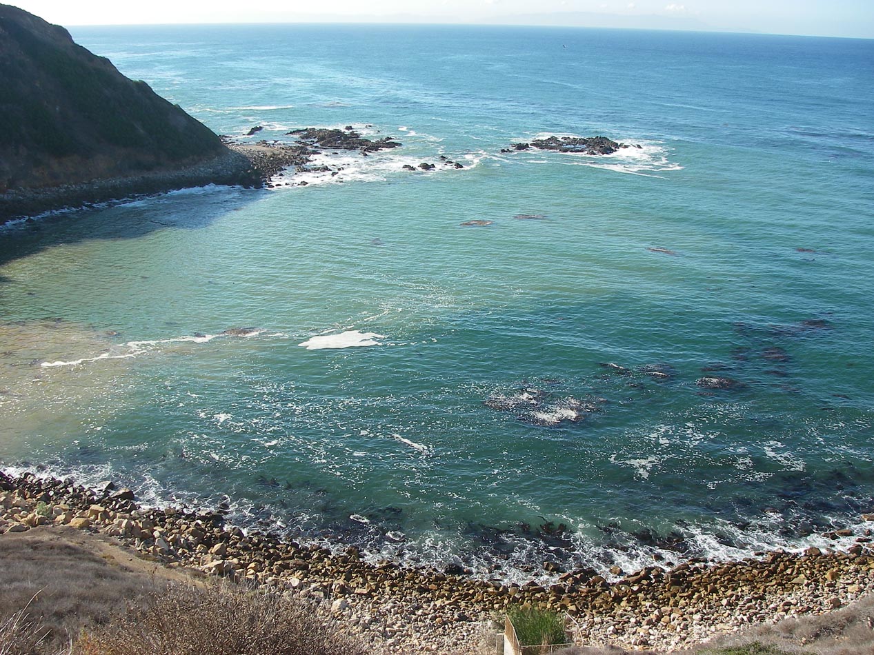 New landslide at Palos Verdes causing filthy water 10/24/2012 