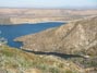 Largemouth cove and striper point at the back of Lake Silverwood as seen from the dirt access road 11/7/2012 