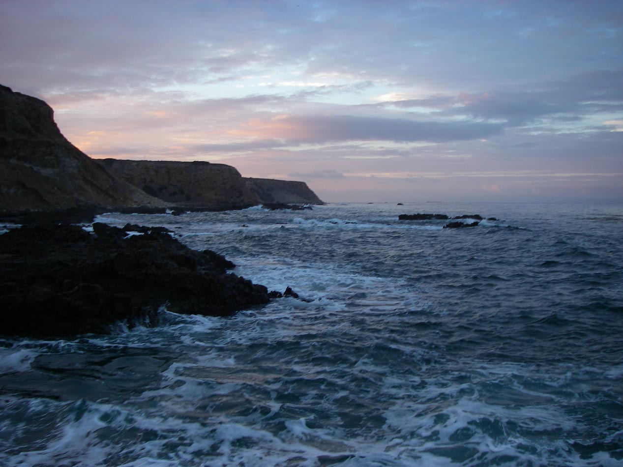 Another lovely Palos Verdes sunrise, Pt. Vicente in the background 11/20/2013