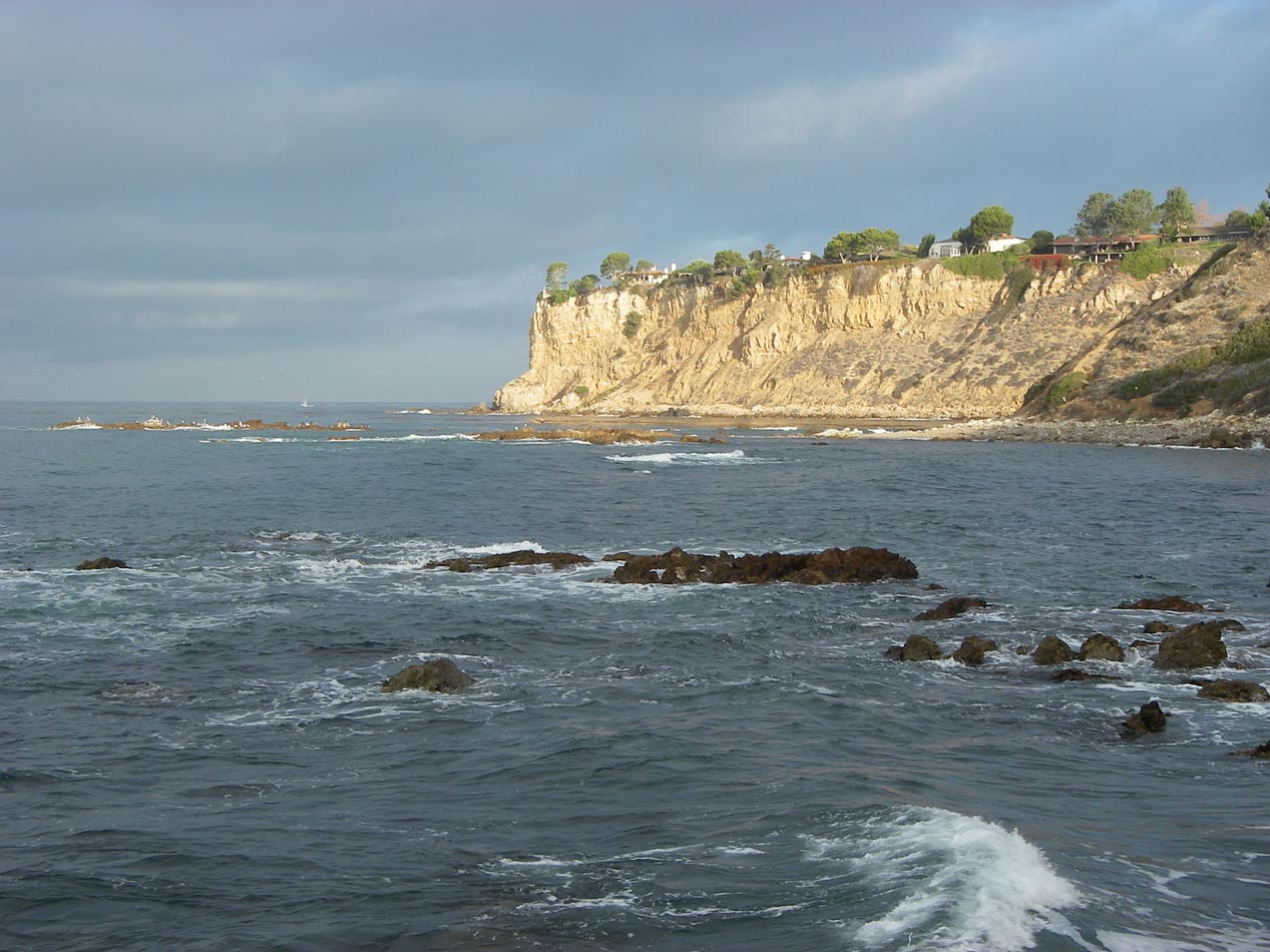 Bluff along the coast of Palos Verdes 11/20/2013  