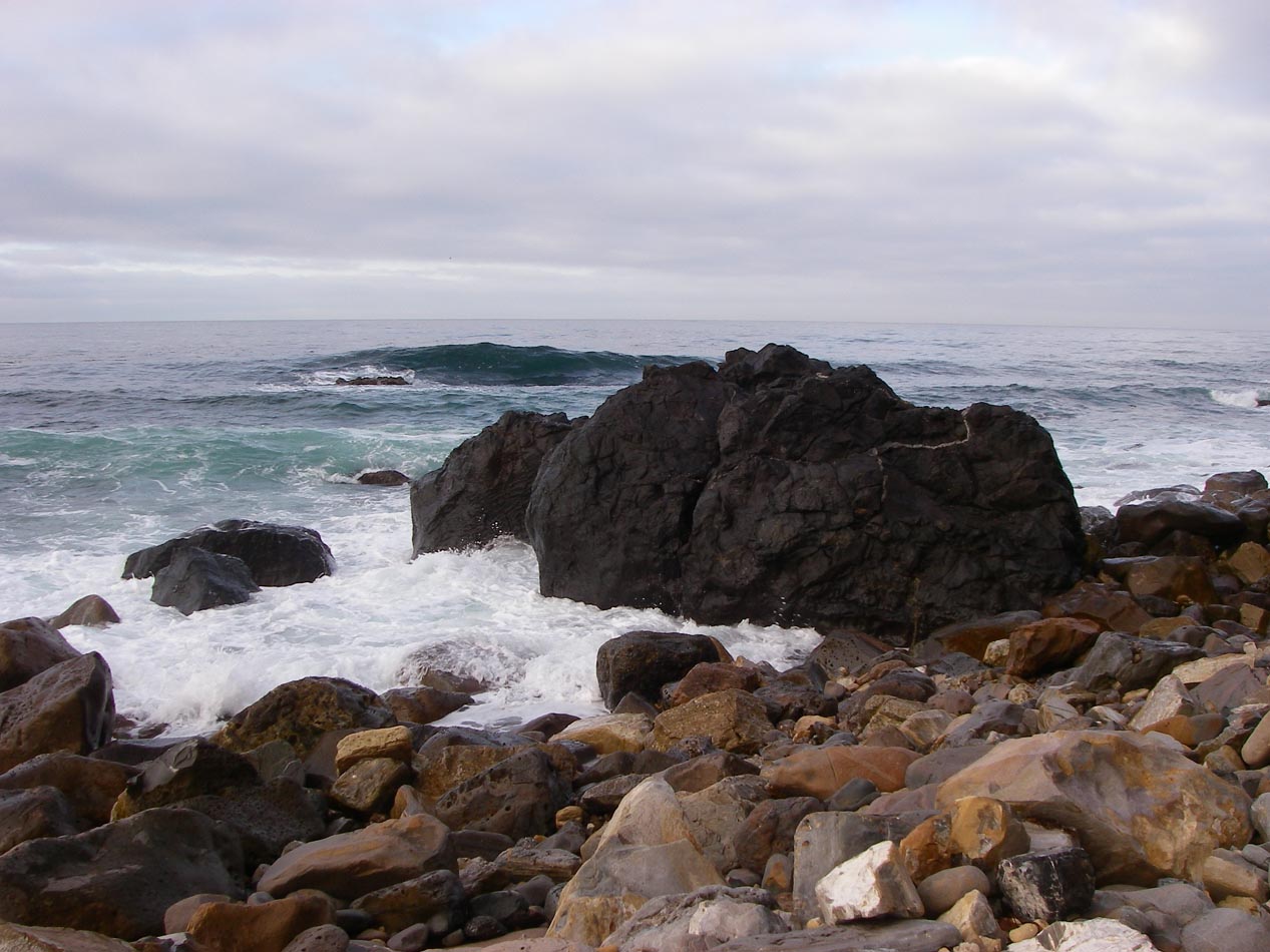 Another fine fishing rock at Palos Verdes 2/10/2014