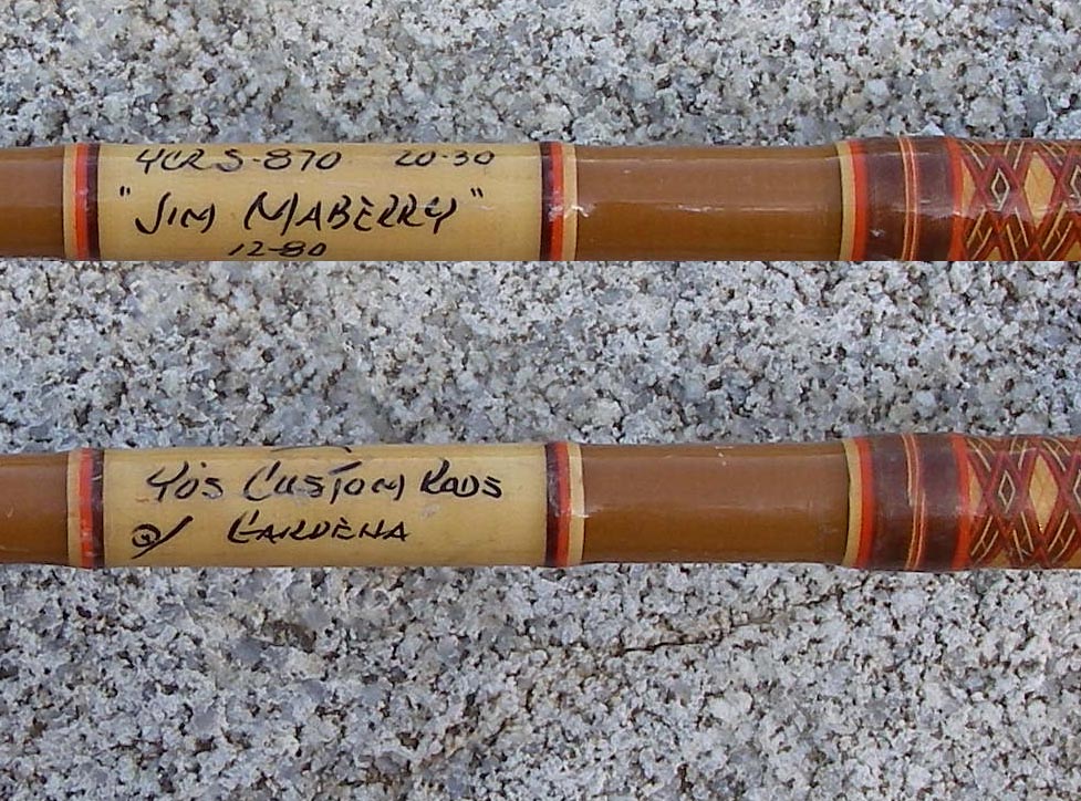 Bought my buddies old custom fish pole from his son 2/21/2017