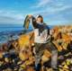 Mike Dufish caught a 3-lb opaleye, largest in many years, at Palos Verdes 2/18/2023