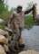 Mike Dufish caught this 5-pound brown trout while backpacking the John Muir Wilderness 8/7/2022