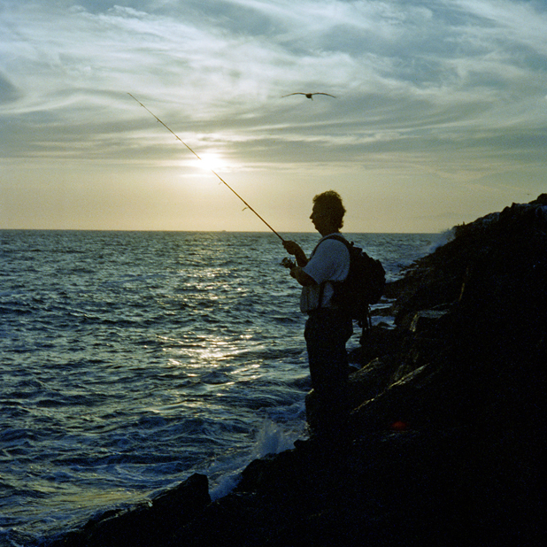 Redondo Breakwall during June sunset.