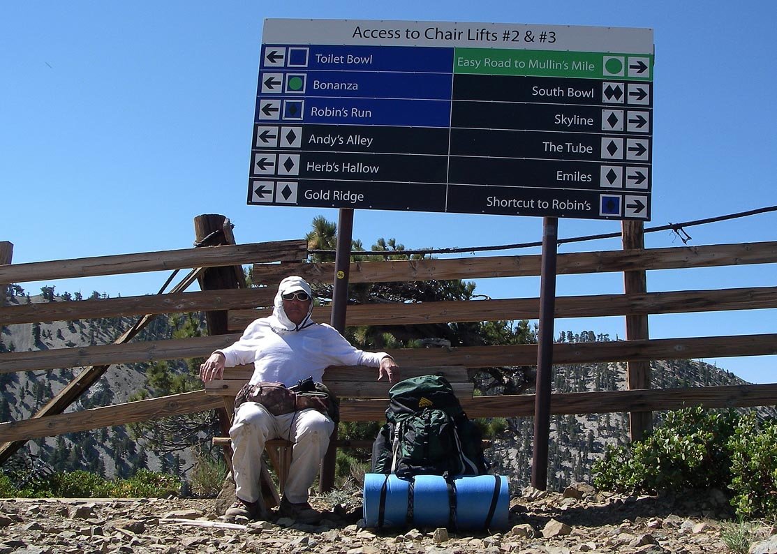 Hike from Manker Flat to Thunder Mountain in 3 hr 45 min 6/20/2021