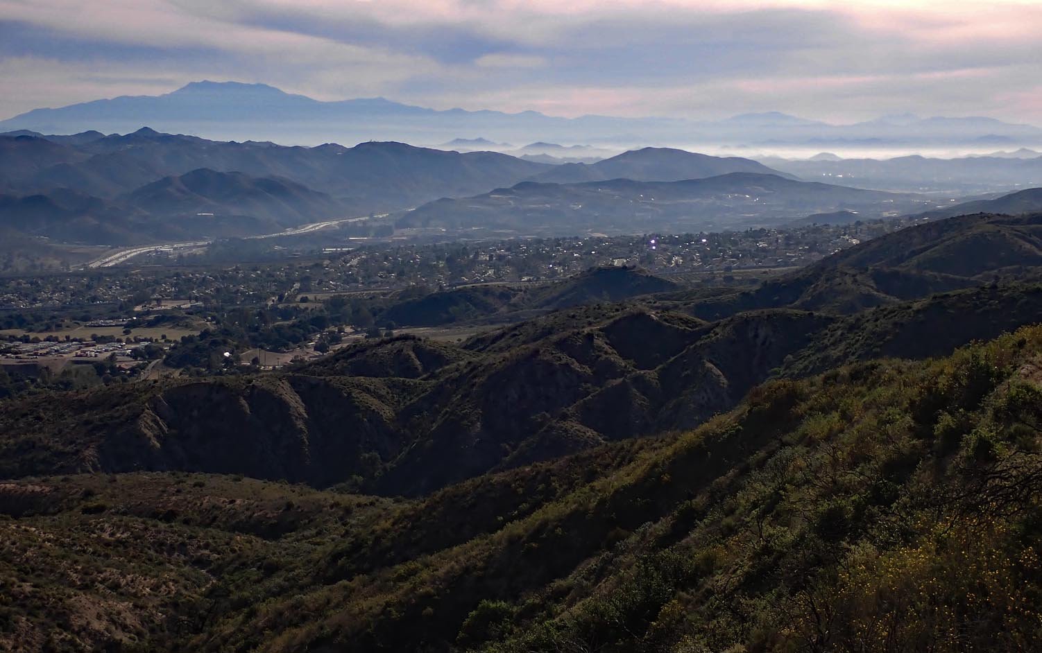 My 'hood as seen from Indian Truck Trail 3/25/2022