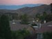 Winter morning San Gabriel Mountains as seen from my backyard fence 1/6/2020