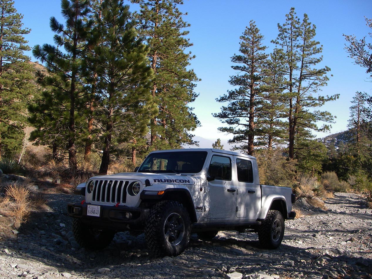 Testing new Jeep at Lytle Creek 2/7/2021