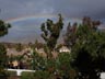 Rainbow between between winter storms 12/24/2021