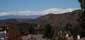 The most snow I've ever seen in the San Gabriel Mountains, from my backyard fence 3/2/2022