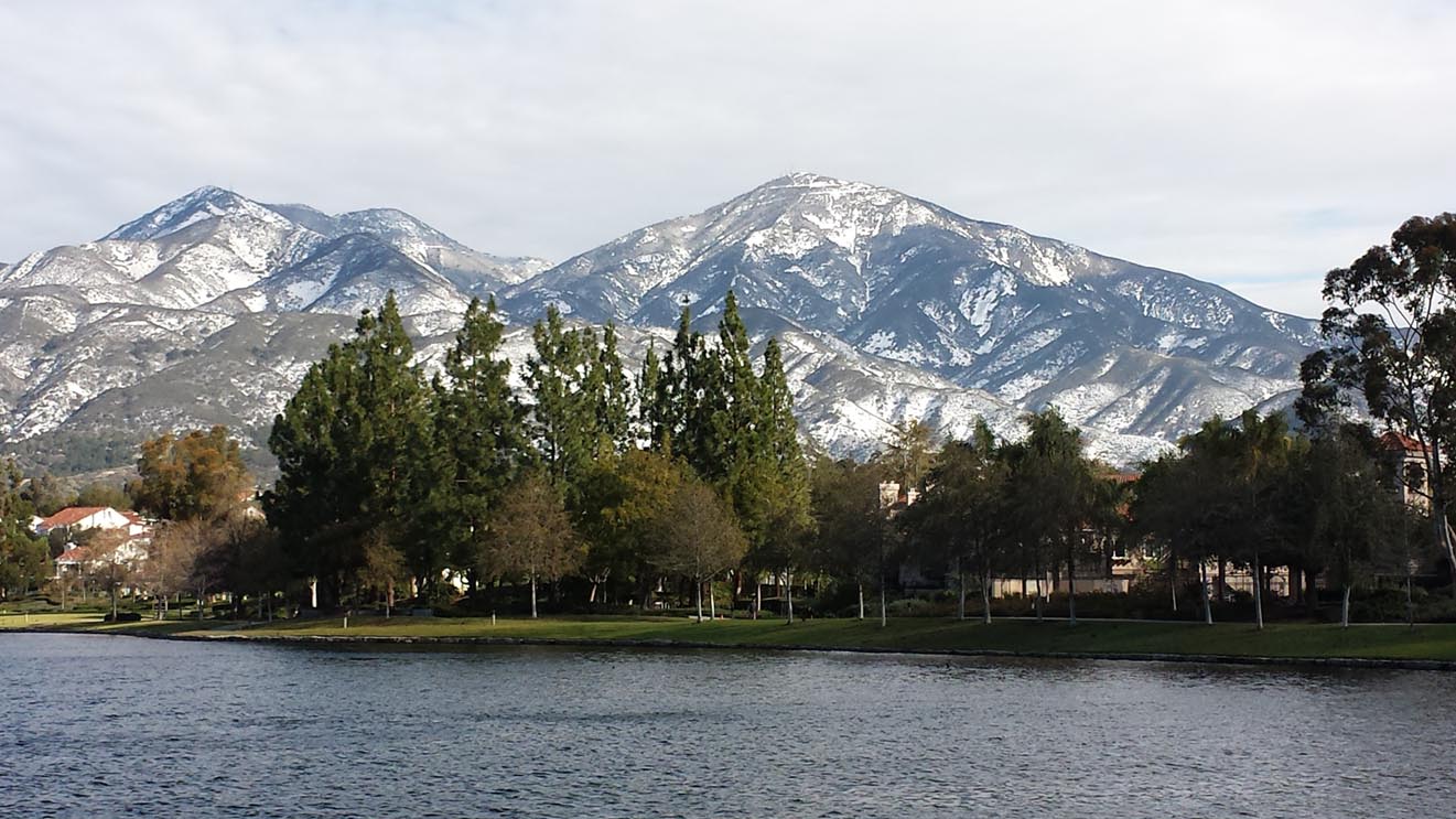 James G. side of the Santa Ana Mountains from Margarita Lake 12/31/2014