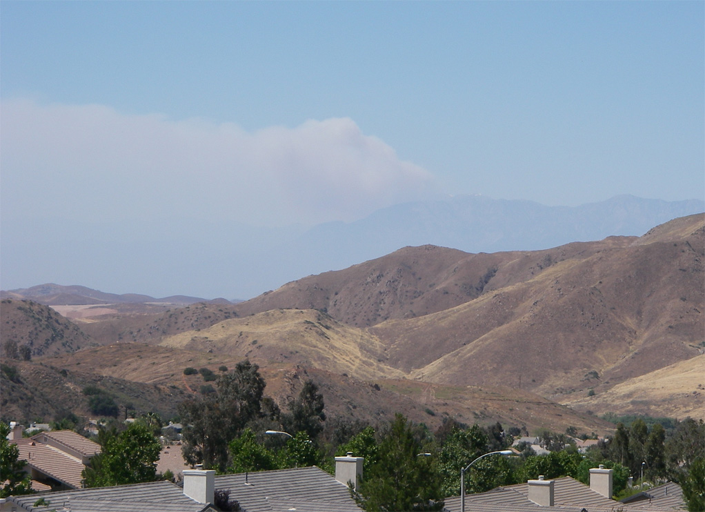 Fire on Mt. Baldy 5/13/2008