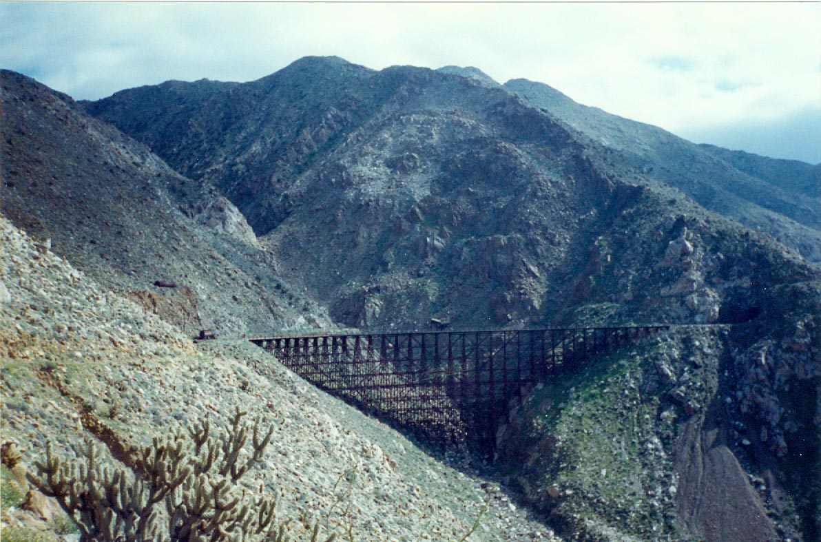 Goat Canyon Trestle, Carrizo Gorge 3/1998