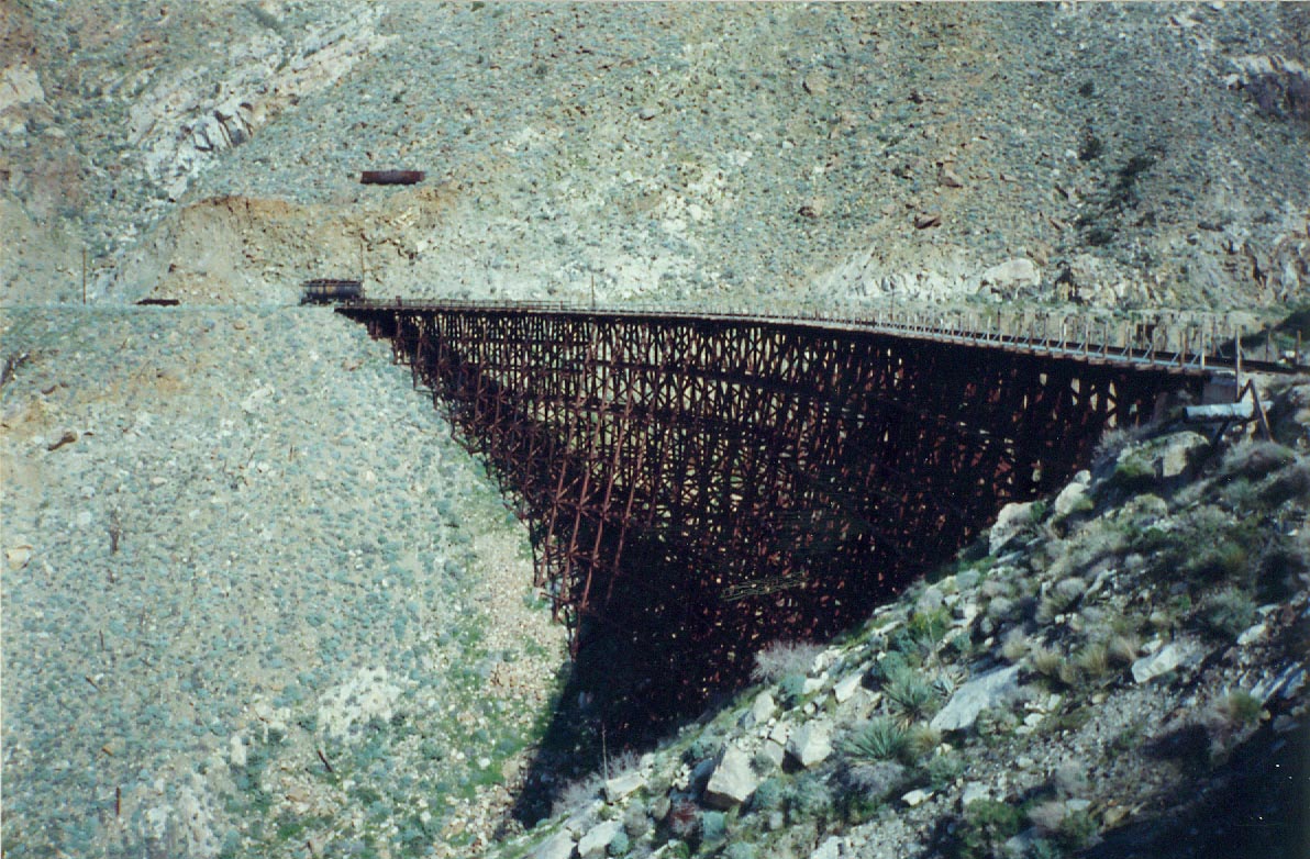 Goat Canyon Trestle, Carrizo Gorge, CA 3/1998