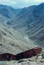 Boxcars fell off Carrizo Gorge Railroad 3/1999