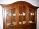 China hutch full of Grandma's Franciscan Desert Rose 12/19/2007