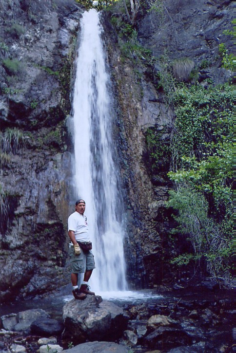 James at Falls Canyon, Santa Ana Mountains 4/16/2005