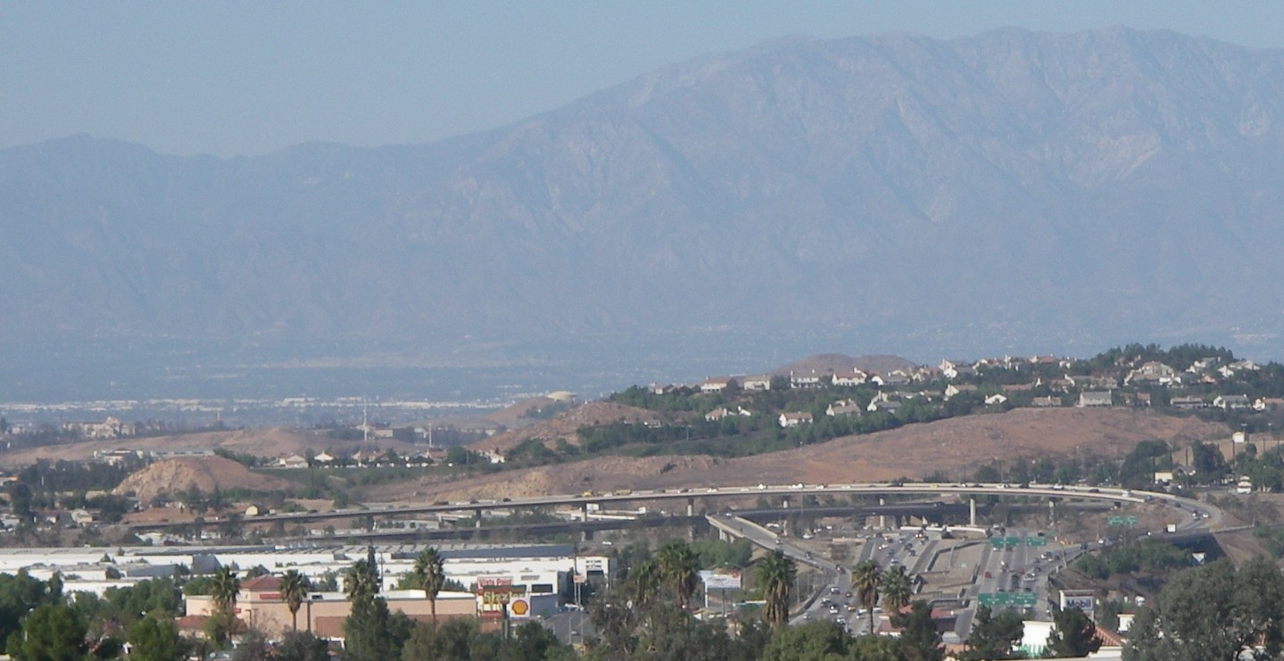 The famous 15/91 interchange in Corona, CA