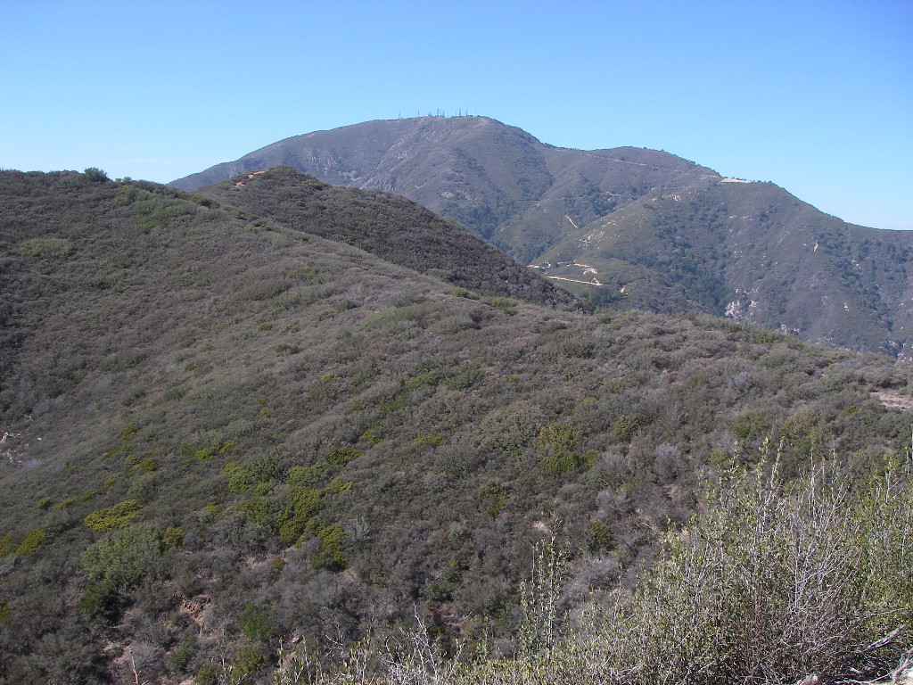 Santiago Peak, Santa Ana Mountains motorcycle ride 11/12/2007